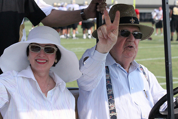 Gayle & Tom Benson