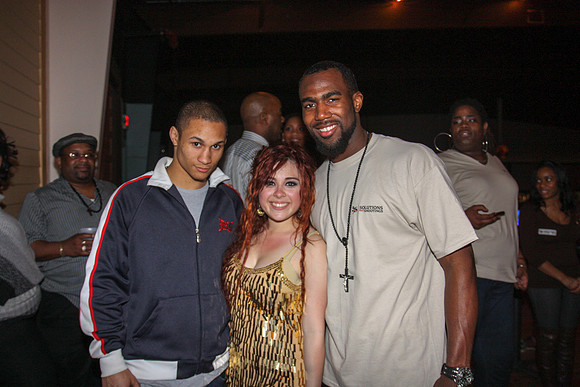 Regis Prograis, Amanda Shaw, & Malcolm Jenkins